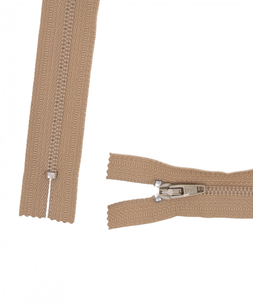 Fixed Zipper With Plastic Chain and metal Slider