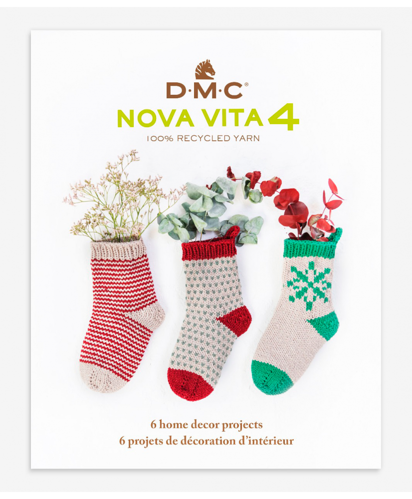 Libro №5 decorazioni casa Nova Vita 4 metallizzato in italiano, spagnolo e portoghese